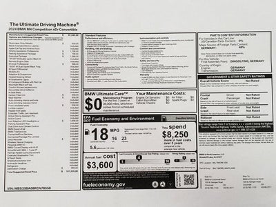 2024 BMW M4 Competition xDrive