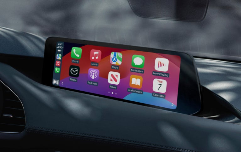 2025 Mazda 3 Sedan -Apple CarPlay Integration Feature | Cascade Mazda in Cuyahoga Falls OH
